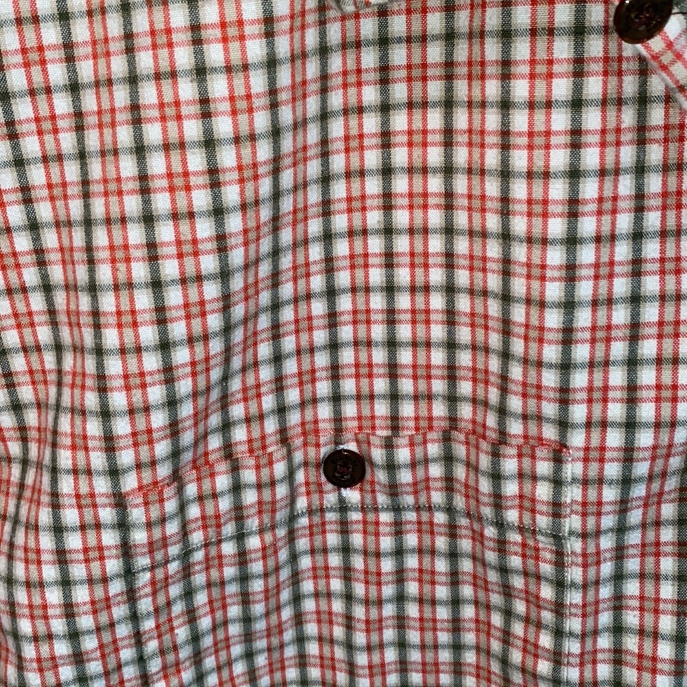 Mens Vintage Cotton Button Up Shirt - Picture 2 of 5
